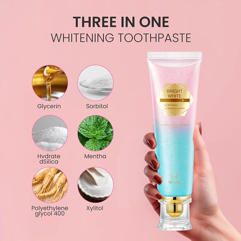 Niacinamide Whitening Toothpaste - For Healthier, Whiter Teeth! - Image 3